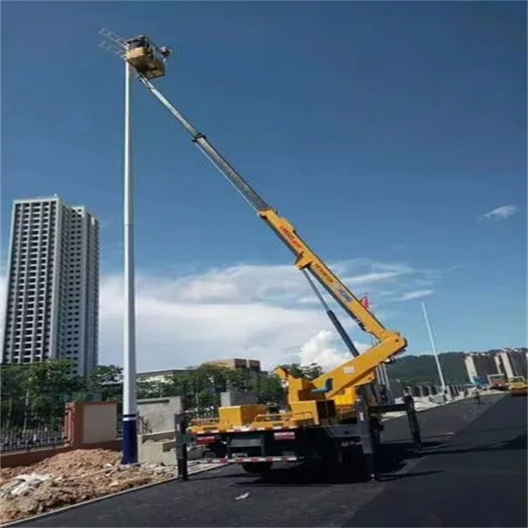 江苏维修路灯的曲臂升降车出租